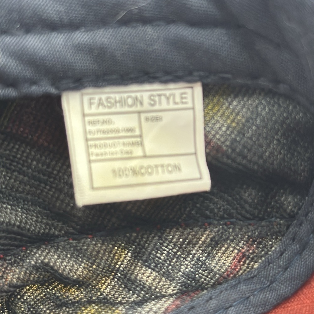 Patchwork Flat Cap Embroidered - image 5